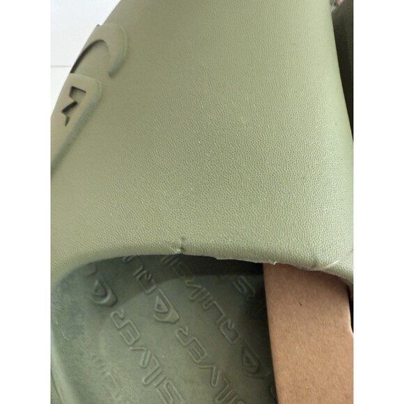 Quiksilver Cloudbreak Green Slides Slippers Sandals Men’s 12 US New Quicksilver - Picture 4 of 12